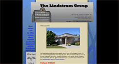 Desktop Screenshot of lindstromdds.com